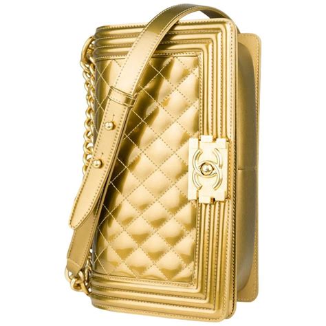 chanel boy bag gold|Boy Chanel Handbags for Women .